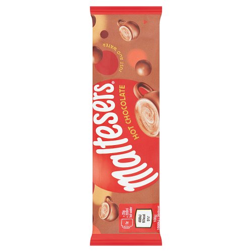 Maltesers Instant Hot Chocolate Stick Pack 25g pack shot