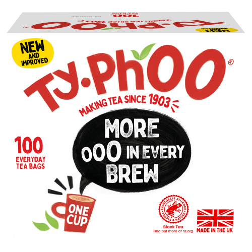Typhoo One Cup 100s 200g pack shot