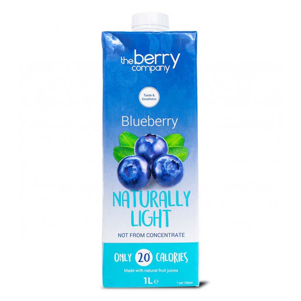Berry Company Blueberry Light 1L pack shot