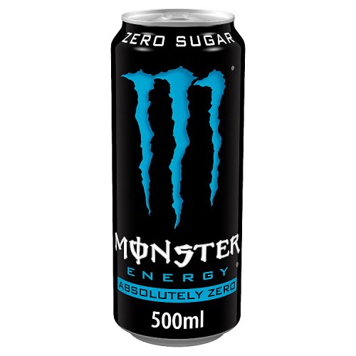 Monster Energy Absolutely Zero 500ml pack shot