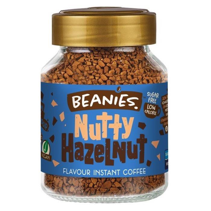 Beanies Nutty Hazelnut Coffee 50g pack shot