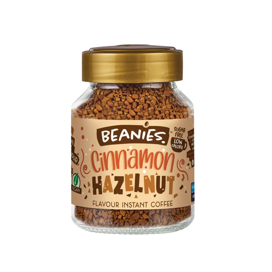 Beanies Cinnamon Hazelnut Coffee 50g pack shot