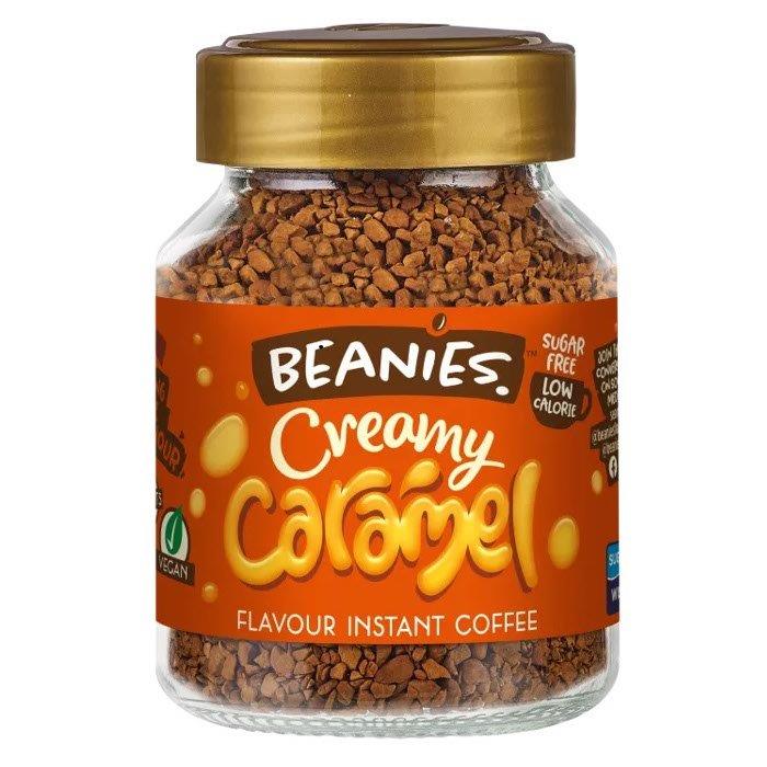Beanies Creamy Caramel Coffee 50g pack shot