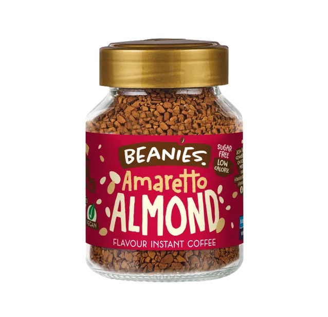 Beanies Amaretto Almond Instant Coffee 50g pack shot