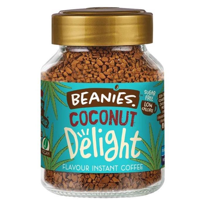 Beanies Coconut Delight Coffee 50g pack shot