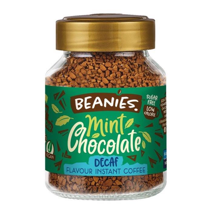 Beanies Decaf Mint Chocolate Coffee 50g pack shot