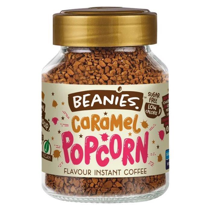 Beanies Caramel Popcorn Coffee 50g pack shot