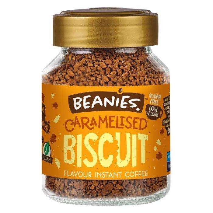 Beanies Caramelised Biscuit Coffee 50g pack shot