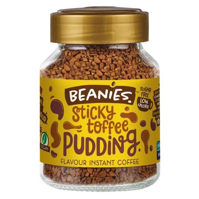 Beanies Sticky Toffee Pudding Coffee 50g pack shot