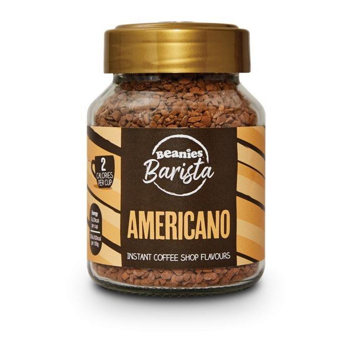 Beanies Barista Americano Coffee 50g pack shot