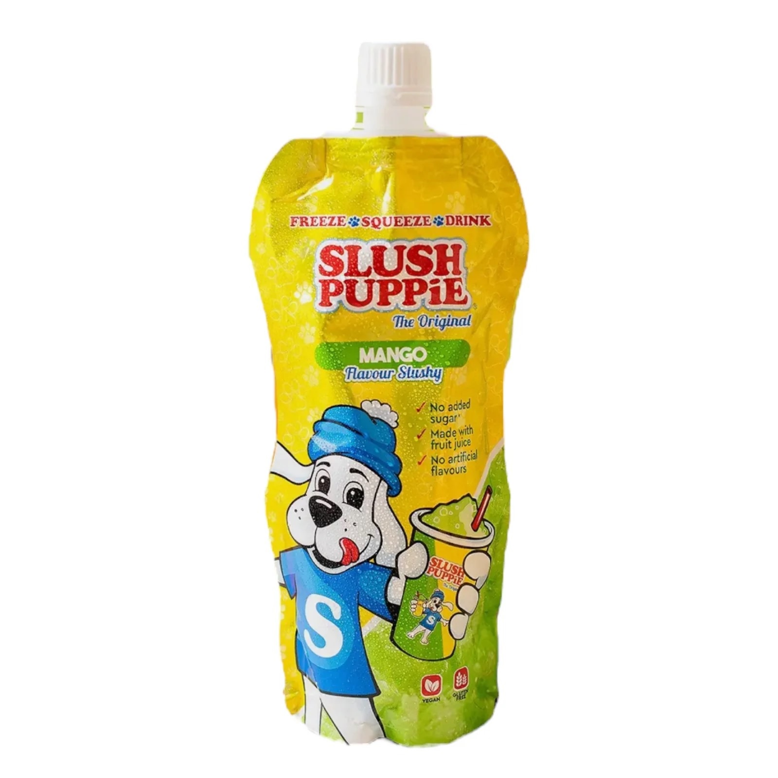 Slush Puppie The Original Mango Slushy 250ml pack shot