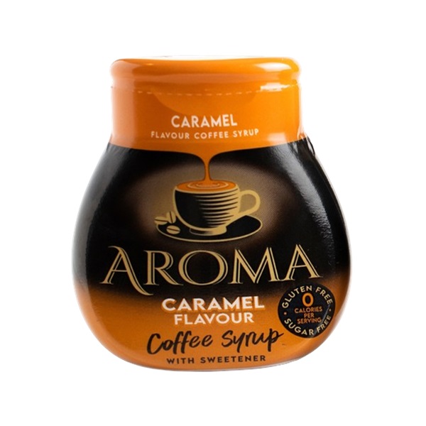 Aroma Coffee Syrup Caramel 66ml pack shot
