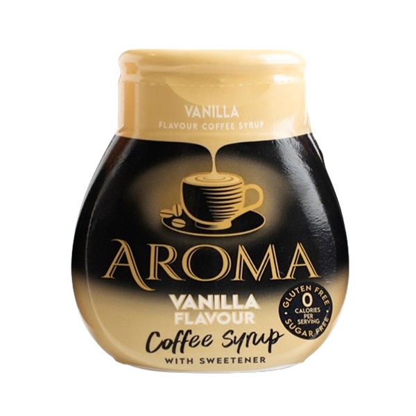 Aroma Coffee Syrup Vanilla 66ml pack shot