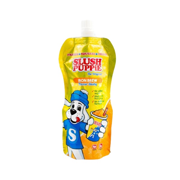 Slush Puppie Iron Brew Slushy 250ml pack shot