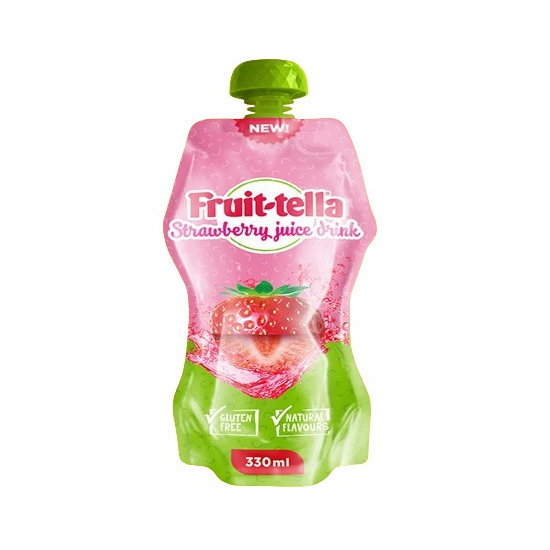 Fruitella Slushy Strawberry 330ml pack shot