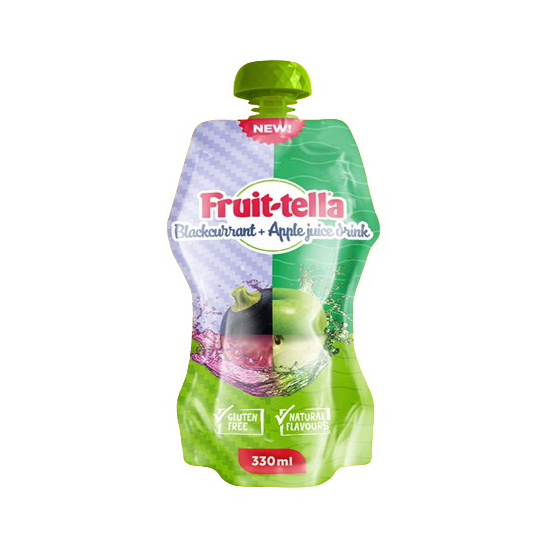 Fruitella Blackcurrant & Apple 330ml pack shot