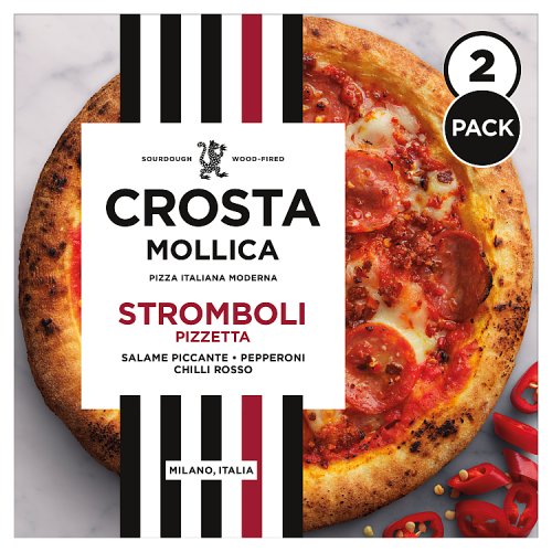 Crosta & Mollica Stromboli Pizzetta Twin Pack 434g pack shot