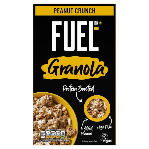 Fuel10k Granola Peanut 400g pack shot