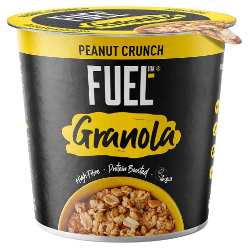 FUEL10K Peanut Granola Pot 70g pack shot