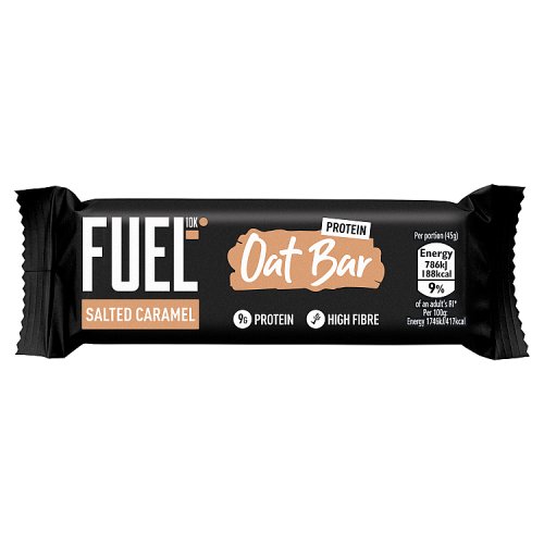 FUEL10K Salted Oat Bar 45g pack shot