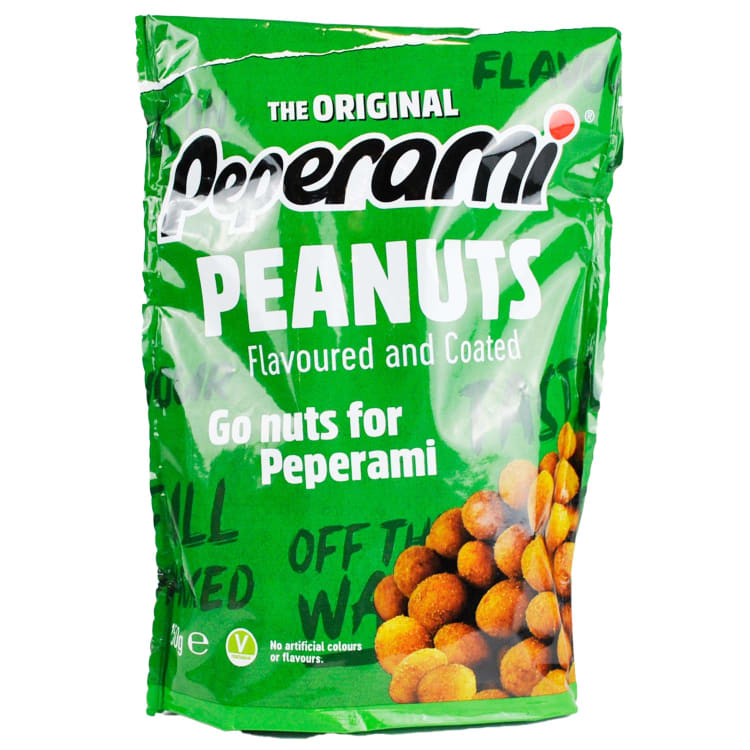 Peperami Flavoured & Coated Nuts Original 150g pack shot