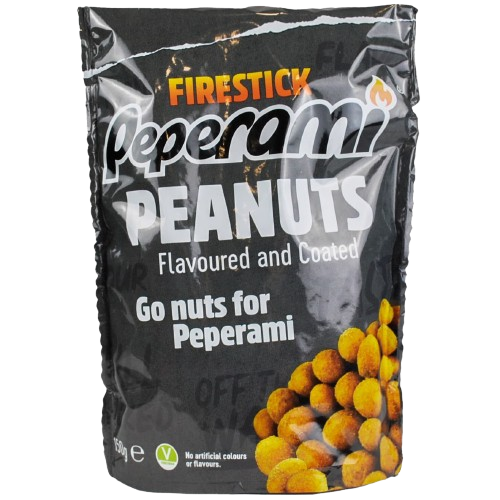 Peperami Flavoured & Coated Nuts Firestick 150g pack shot
