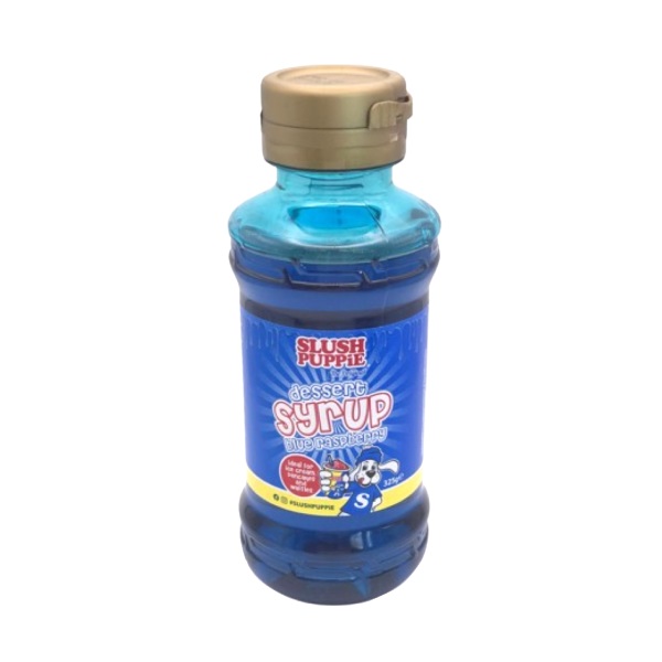 Slush Puppie Syrup Blue Raspberry 325g pack shot