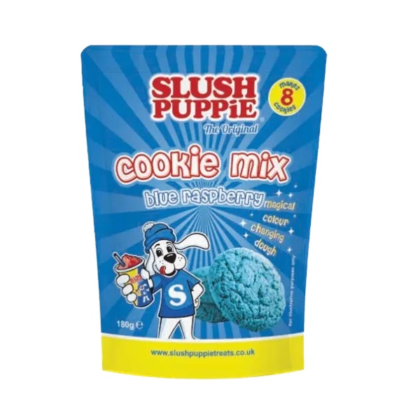 Slush Puppie Cookie Mix Blue Raspberry 180g pack shot