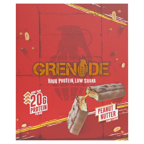 Grenade Protein Bar Carb Killa Peanut Nutter 60g pack shot