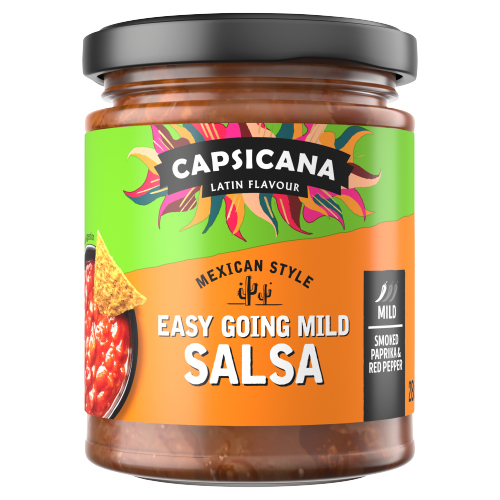 Capsicana Easy Going Salsa 285g pack shot