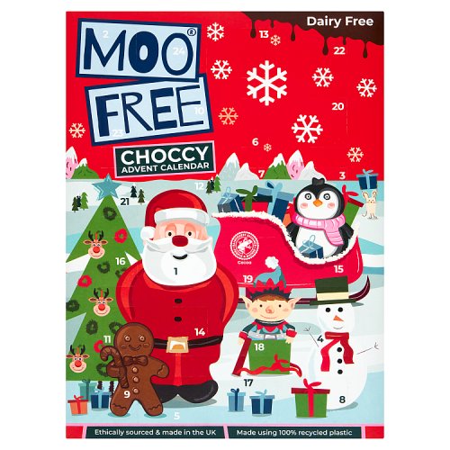 Moo Free Choccy Advent Calendar 70g pack shot