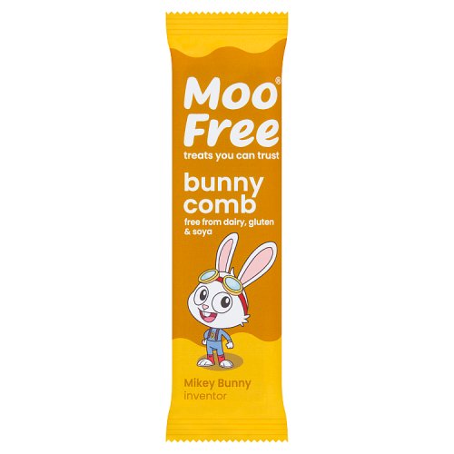 Moo Free Mini Bar Bunnycomb 20g pack shot