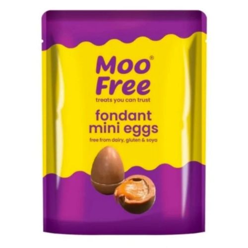 Moo Free Mint Fondant Mini Eggs 7pk (7 x 12g) pack shot