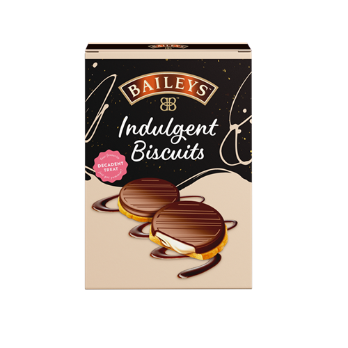 Baileys Indulgent Biscuits 180g pack shot