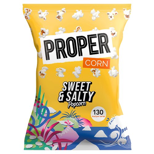 Proper Corn Popcorn Sweet & Salty 90g pack shot