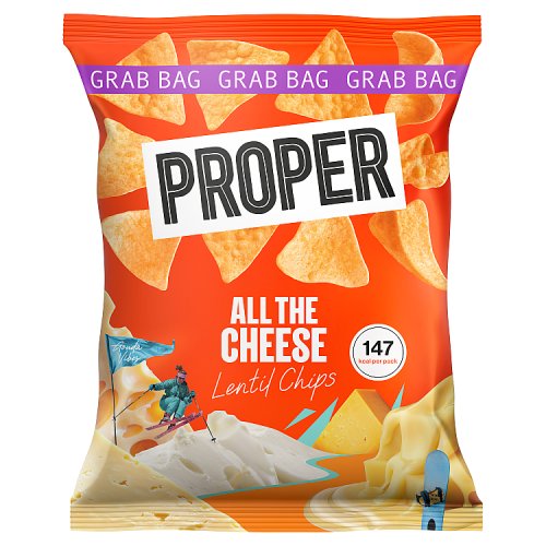Proper Chips All The Cheese 31g pack shot