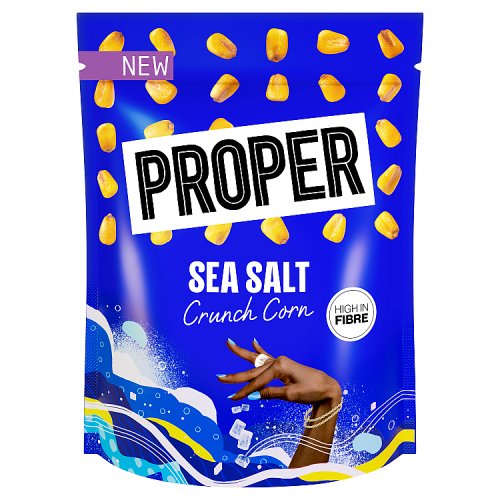 Proper Crunch Sea Salt Crunch Corn 125g pack shot