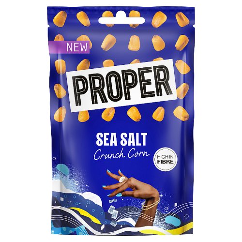 Proper Crunch Sea Salt Crunch Corn 45g pack shot
