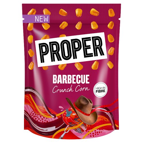 Proper Crunch Barbecue Crunch Corn 125g pack shot