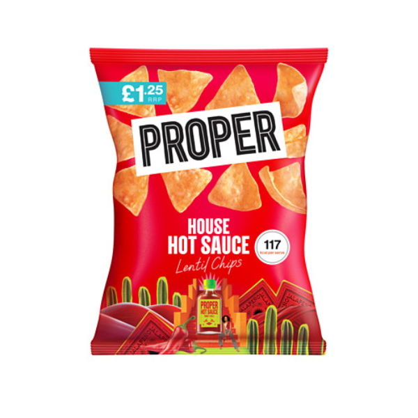 Proper Chips House Hot Sauce 50g pack shot