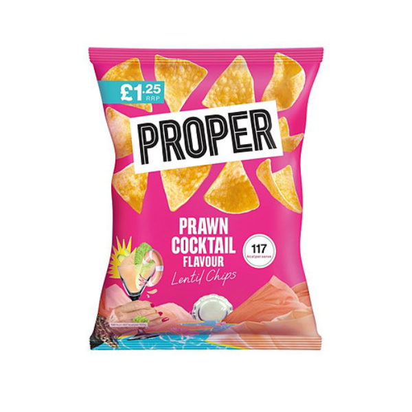 Proper Chips Prawncocktail pack shot