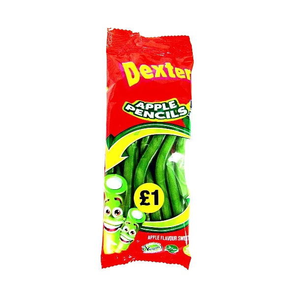 Dexters Apple Pencils 160g PM £1 pack shot