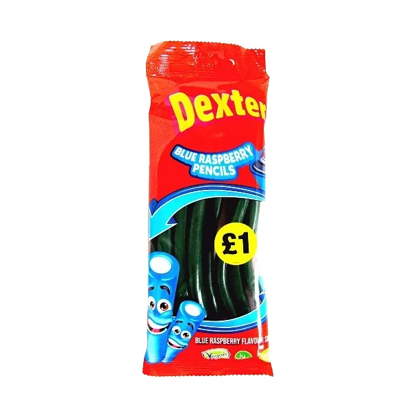 Dexters Raspberry Pencils 160g PM £1 pack shot