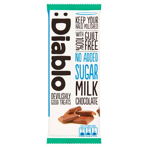 Diablo Milk Chocolate NAS 85g pack shot