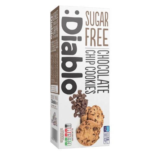 Diablo Chocolate Chip Cookies 130g pack shot
