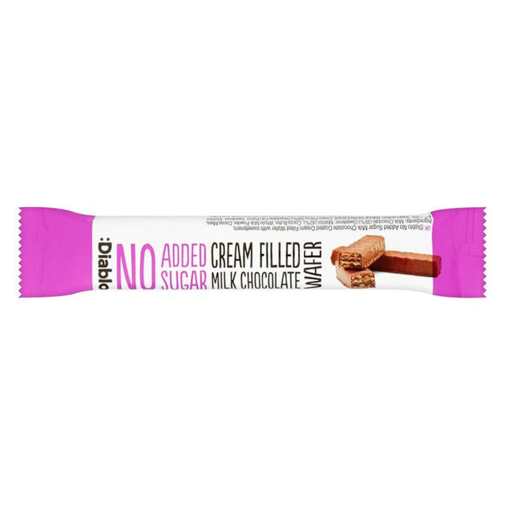 Diablo Milk Chocolate Coated Wafer 30g pack shot