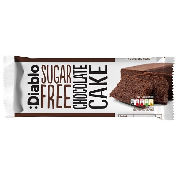 Diablo Chocolate Flavor Cake SF 200g pack shot