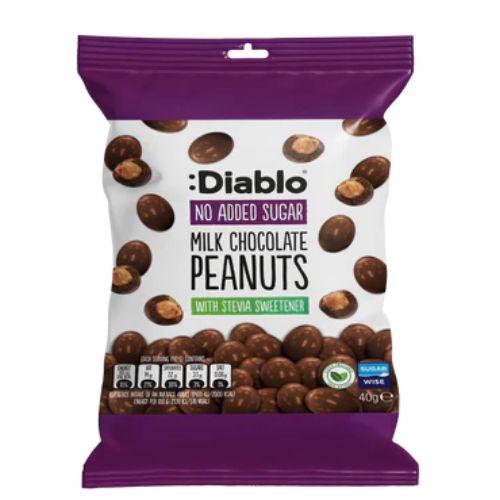 Diablo Chocolate Peanut NAS 40g pack shot
