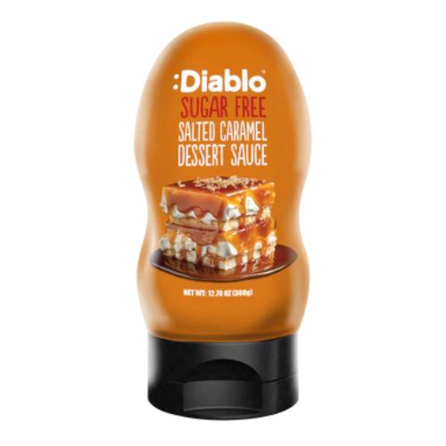 Diablo Salted Caramel Dessert Sauces SF 290ml pack shot