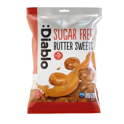 Diablo Butter Sweets SF 75g pack shot